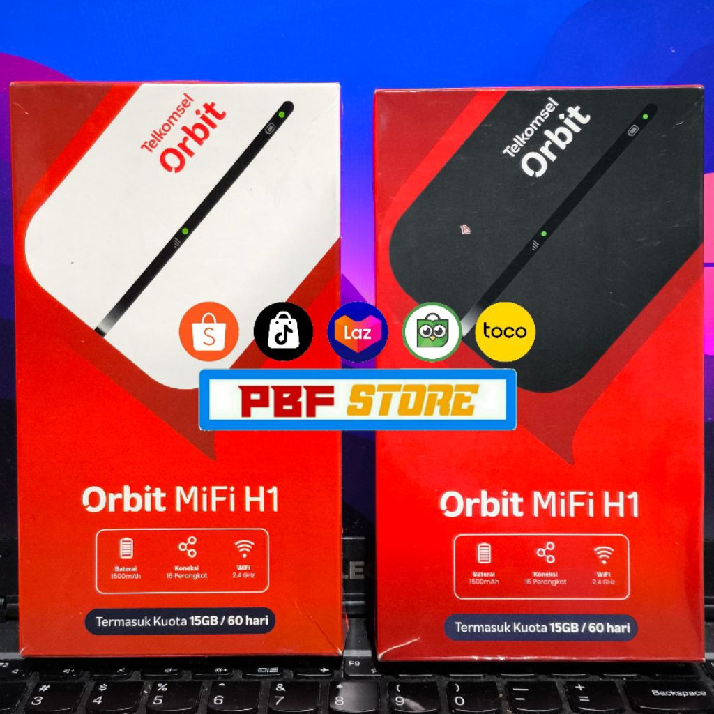 (BEKAS) Modem Wifi ORBIT MIFI H1 E5576-325 ORBIT Unlock Semua Operator Normal
