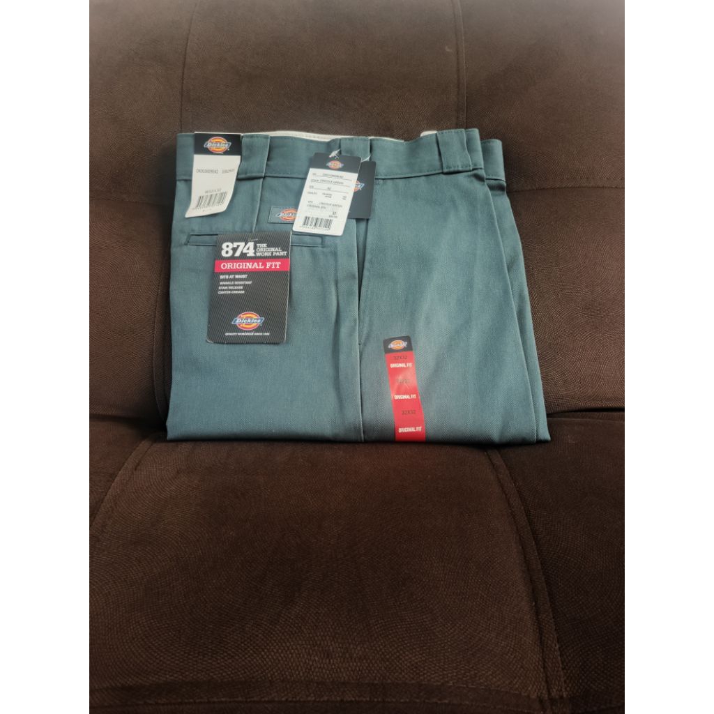 Dickies 874 Original Fit Work Pants Lincoln Green