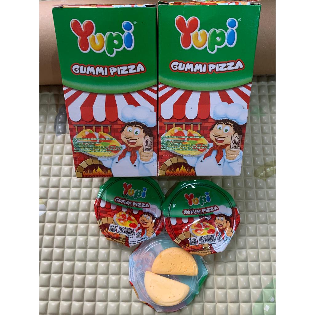 

YUPI GUMMI PIZZA/ YUPI GUMMY PIZZA/ PERMEN JELLY BENTUK PIZZA/ PERMEN YUPI UNIK
