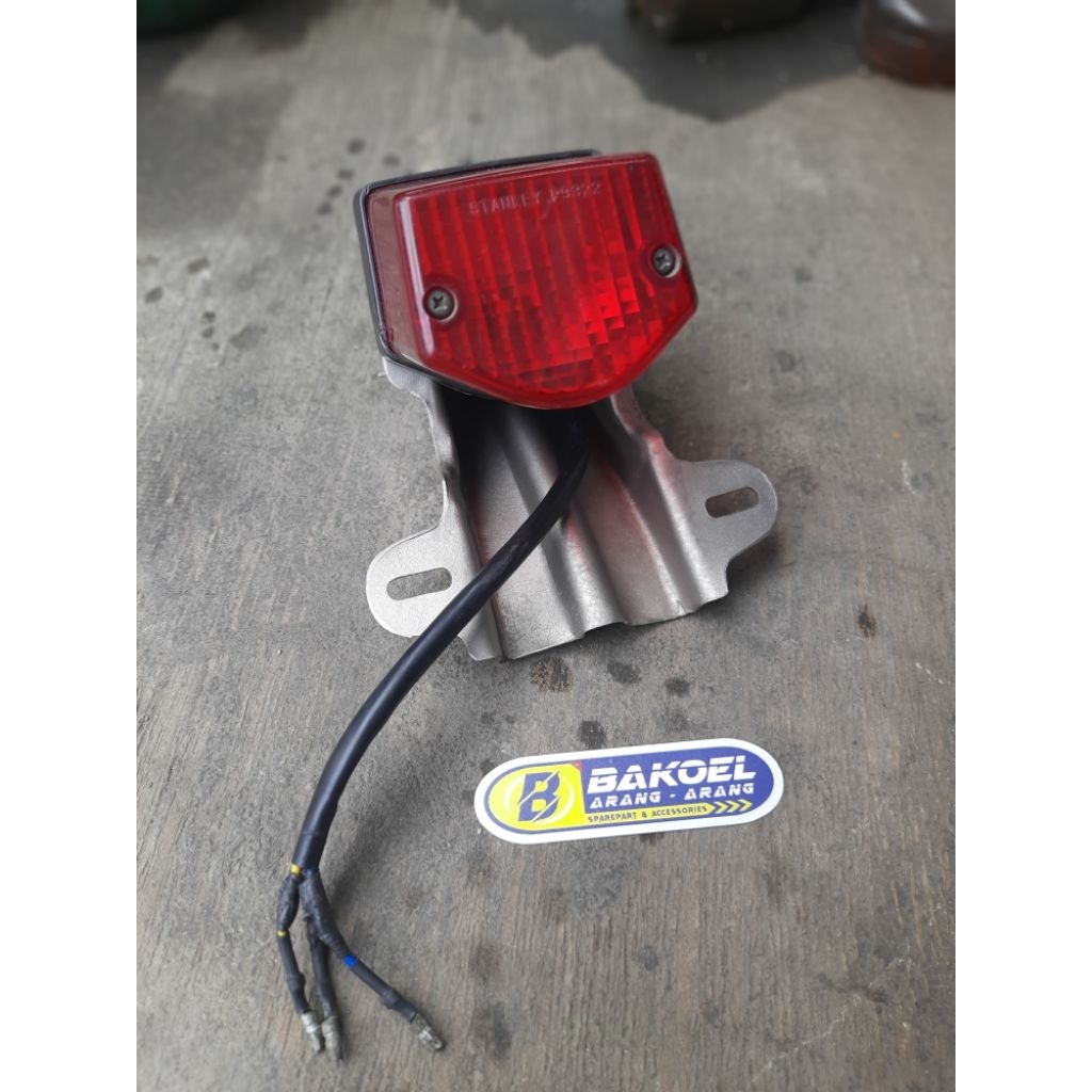 stoplamp set pnp cb 100 cb125 pangkon v80 press + stoplamp original marking stanley