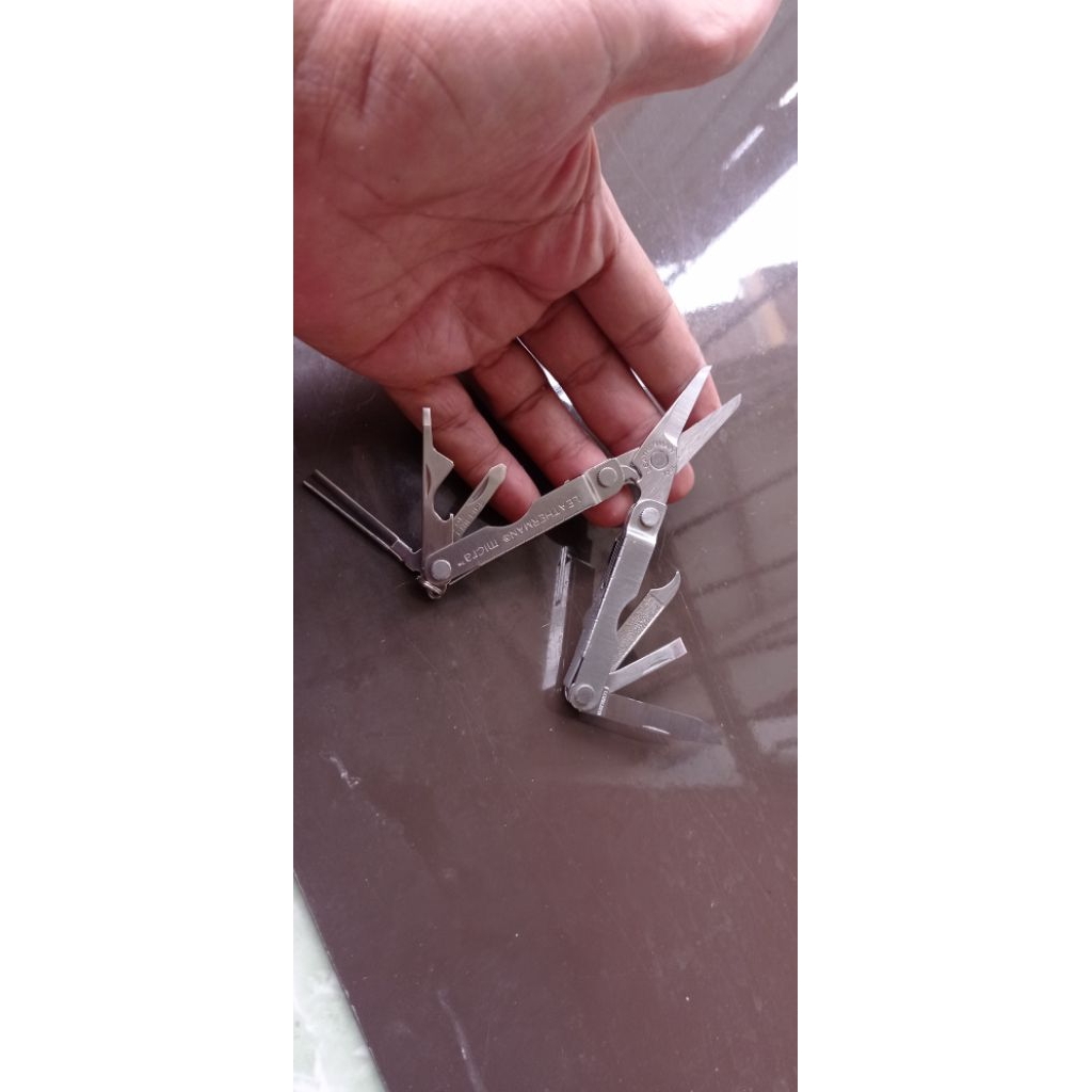 Leatherman micra bekas pemakaian original