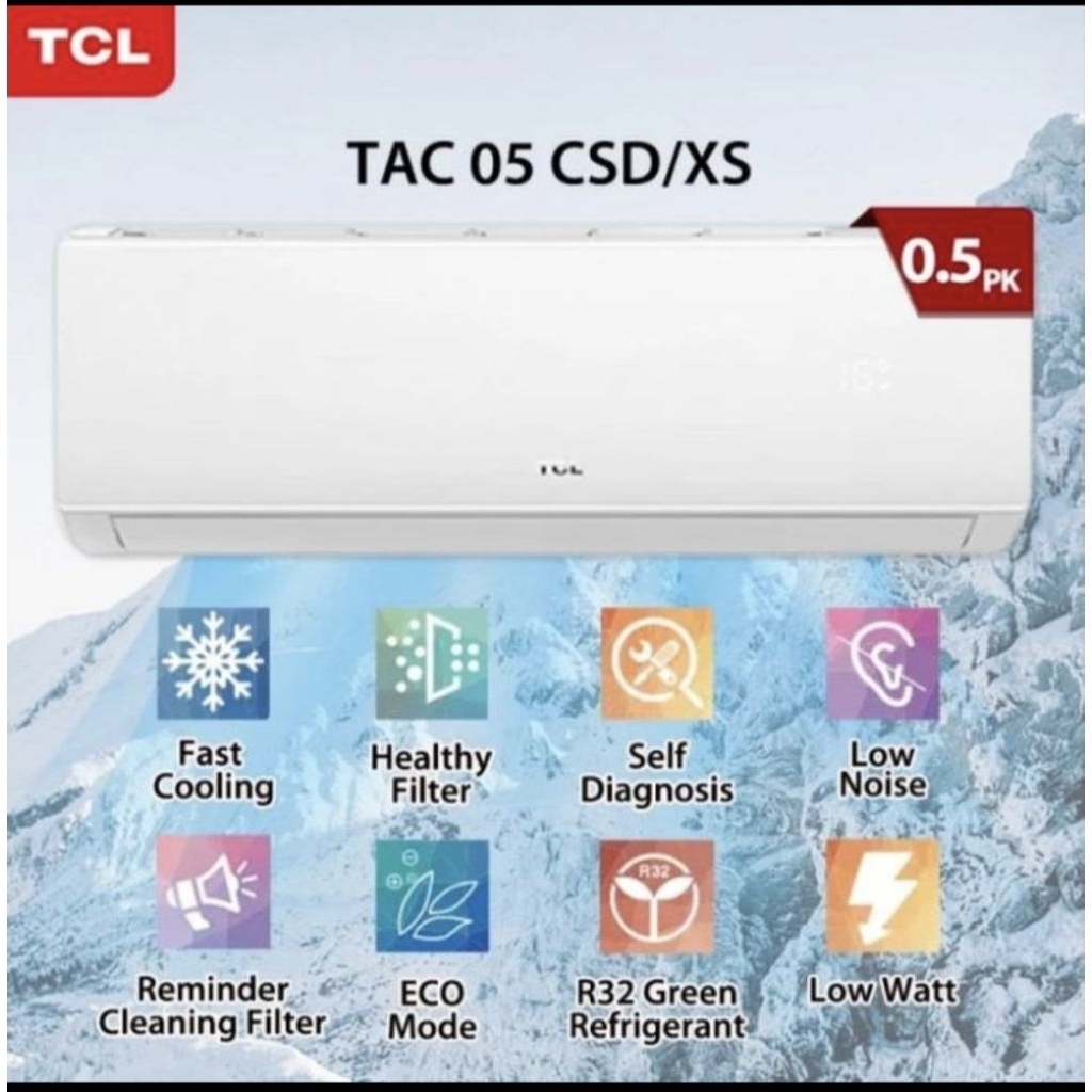 AC TCL LOWWAT 1/2 PK TAC-05CSD GOLD FIN