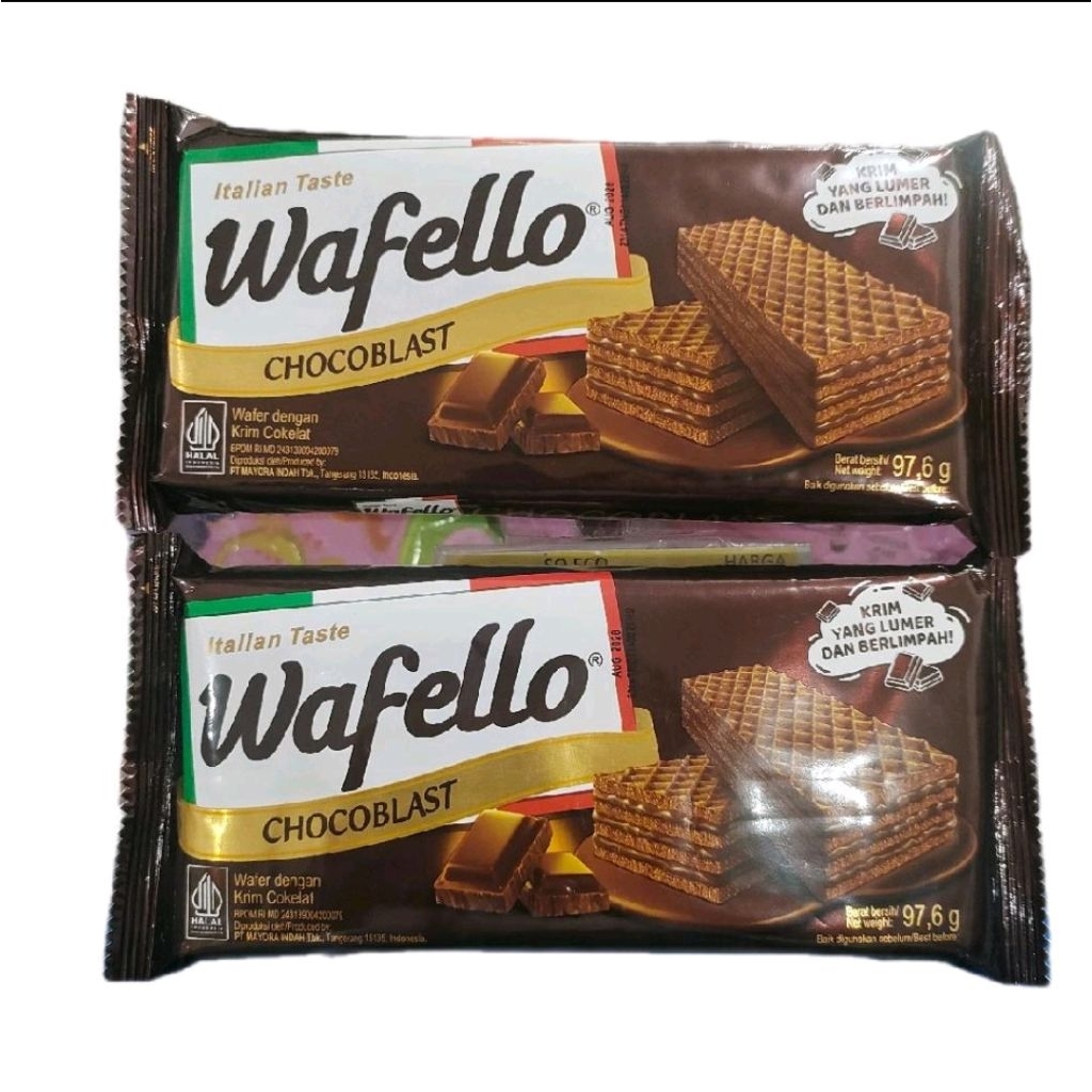 Wafer Wafello Chocoblast 97.6gr - MAYORA