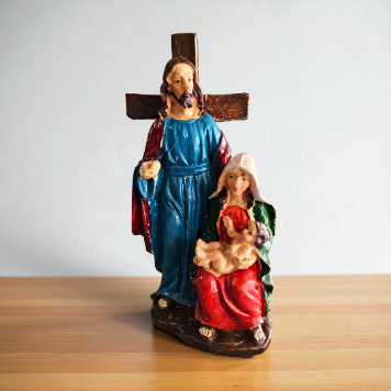 Patung Keluarga Kudus Holy Family 10cm