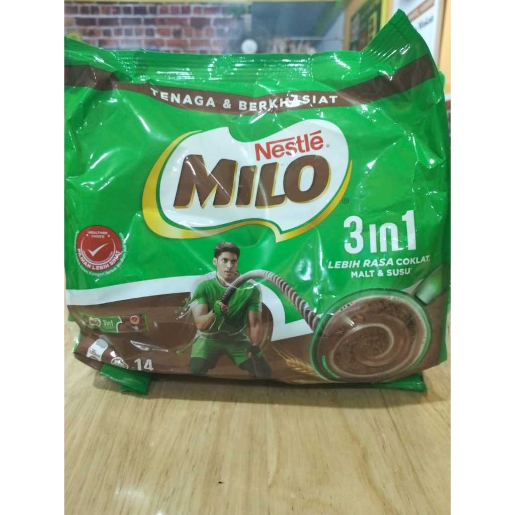 Milo 3in1 14 Sticks Malaysia
