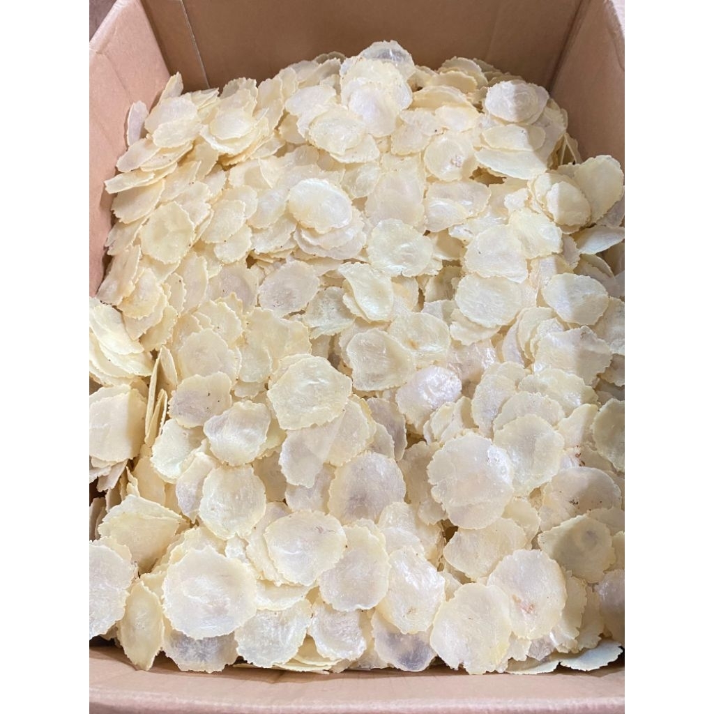 

[1 Kg] Emping melinjo kemasan 1kg/Emping per 1-2 biji melinjo/super kering tipis/Emping melinjo asli ambal