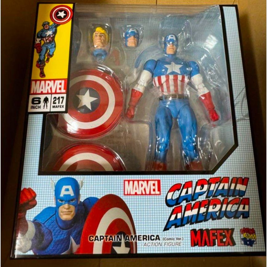 MAFEX MARVEL SERIES - No.217 CAPTAIN AMERICA (COMIC Ver.)