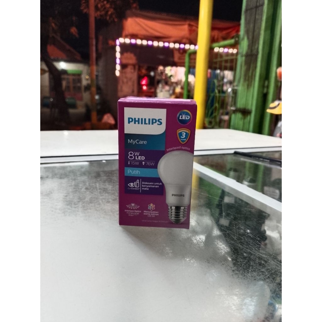 Lampu Philips LED 8Watt