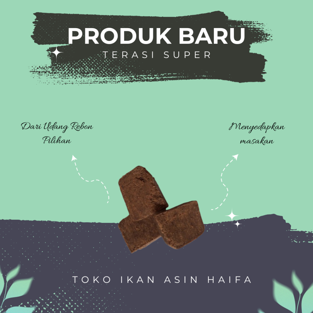 

Terasi Udang kualitas super