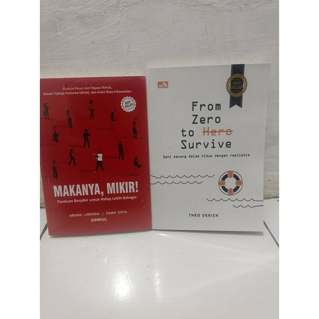 PAKET 2, FROM ZERO TO HERO SURVIVE DAN MAKANYA, MIKIR