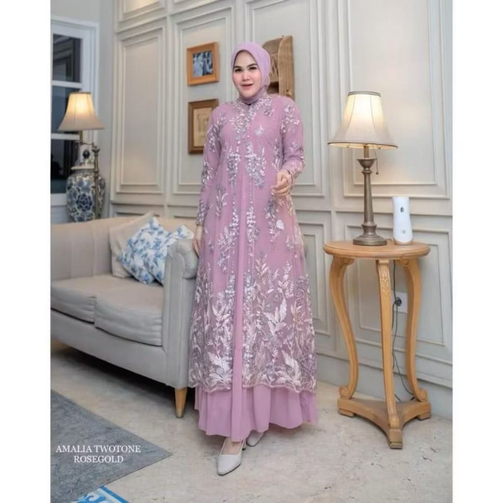 REGINA DRESS – BEST SELLER /Dress wanita /Gamis seragaman/Gamis viral