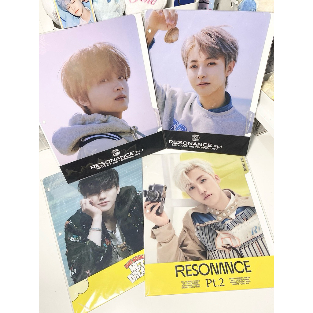 NCT DREAM 2020 BINDER INDEX BINDEX OFFICIAL RESONANCE FROM HOME HOT SAUCE DEPARTURE RENJUN HAECHAN J