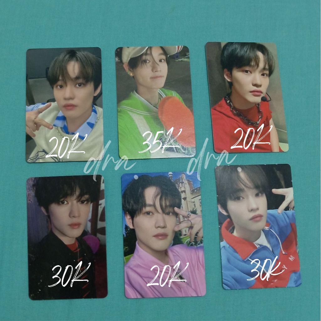 Photocard NCT Dream Chenle Dicon Magazine Ridin