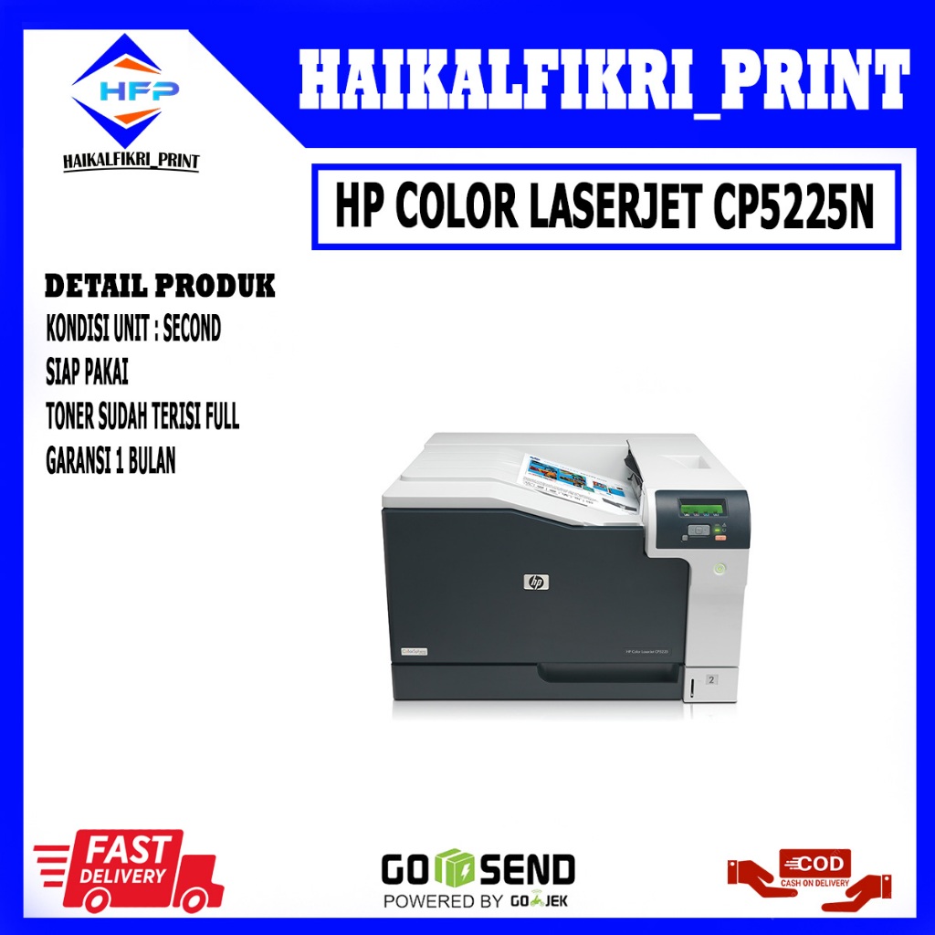 printer hp color laserjet cp5225 cp5225n