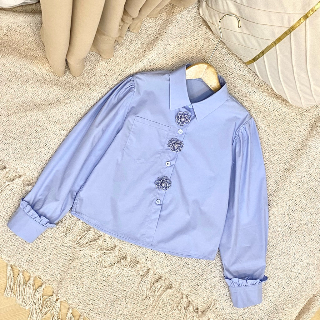 Kemeja Anak Cewek Import Blouse Anak Cewek Kualitas Import