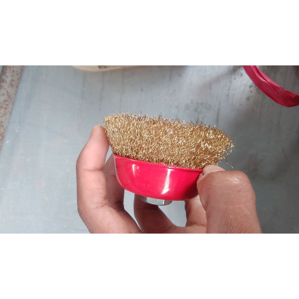 sikat baja, sikat kawat, pembersih karat, sikat gerinda