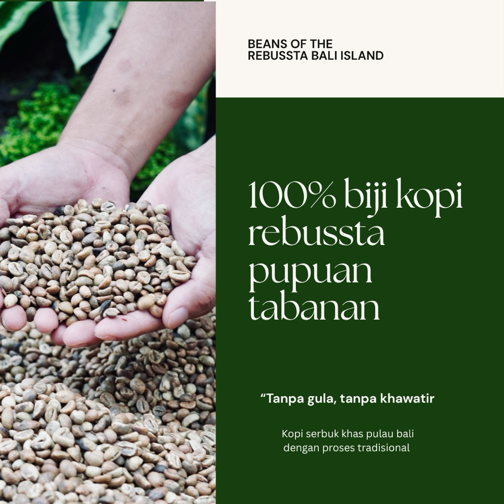

GREEN BEAN ROBUSTA BALI | BIJI KOPI MENTAH ROBUSTA