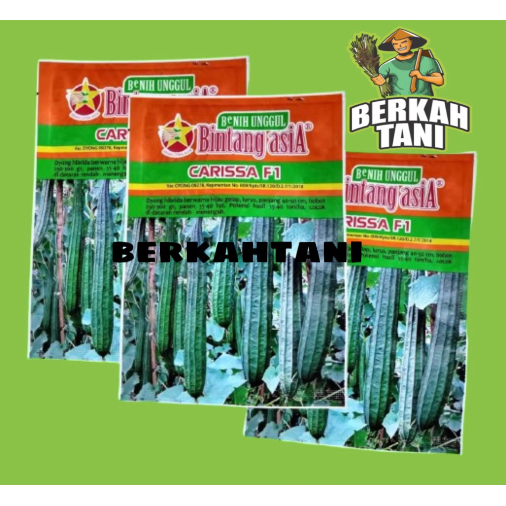 Carissa F1 10gr Benih Oyong Bintang Asia Anggun Tavi