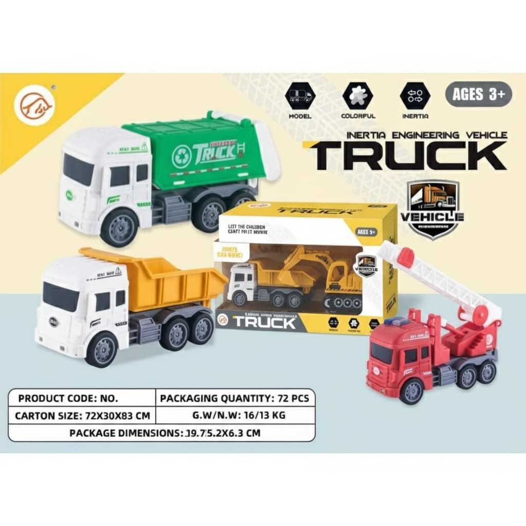 [ PumpkinToys ]Mainan Edukasi /  Mainan Mobil Mobilan Anak / Mobil truk Mainan / Mainan Excavator / 