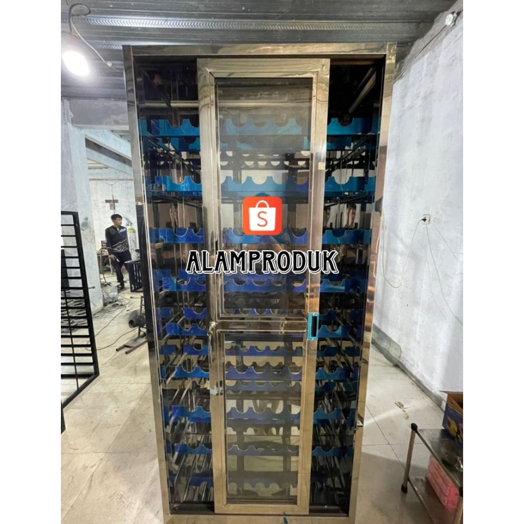 Lemari dialyzer 2 pintu stainless / lemari dialyzer stainless / lemari cabinet / lemari stainless