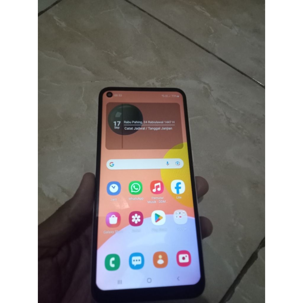 SAMSUNG A11 minus lcd retak