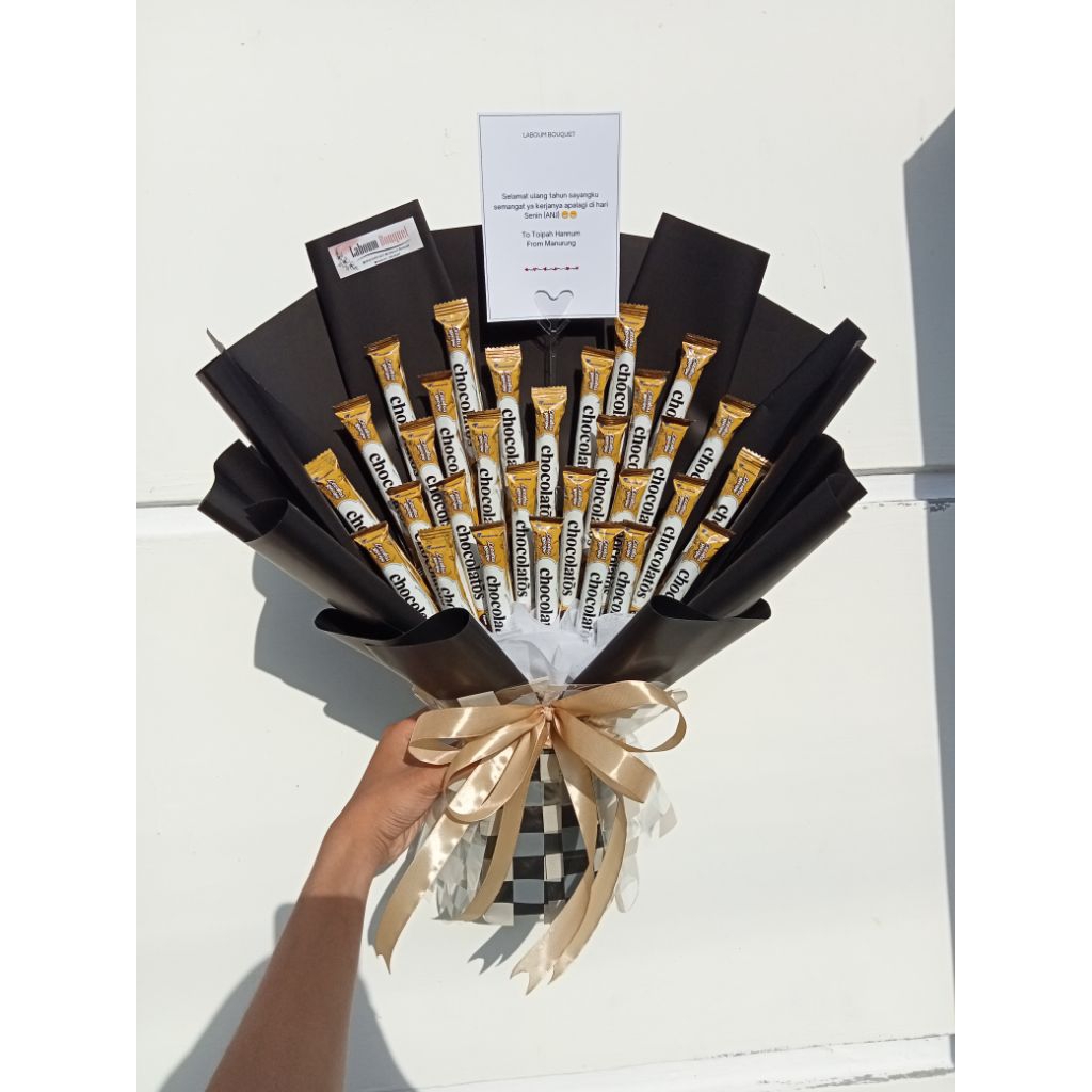 Buket Snack Chocolatos 30 pcs buket Snack Buket Wisudah/Ultah Murah