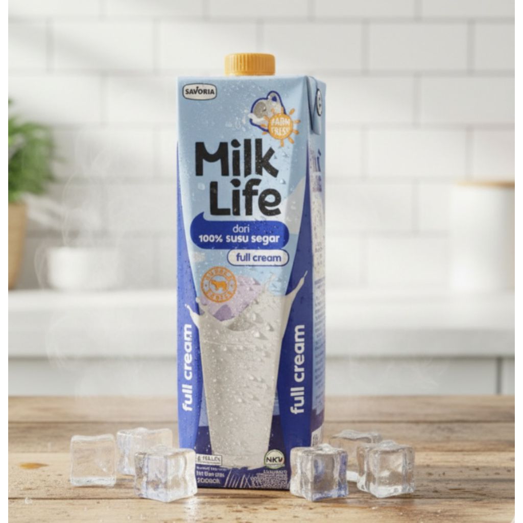 

SUSU UHT MILK LIFE 1 Liter FULL CREAM