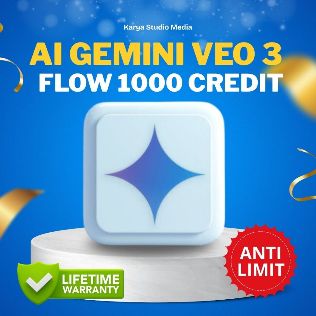 Gemini AI VEO 3 | FLOW 1000 CREDIT