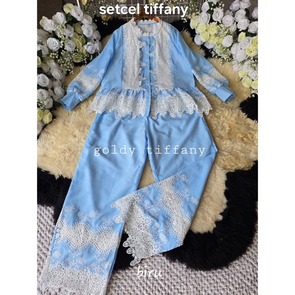 Genesis SetCel Ghatbiyya Goldy   Premium dengan Hiasan Renda Elegan