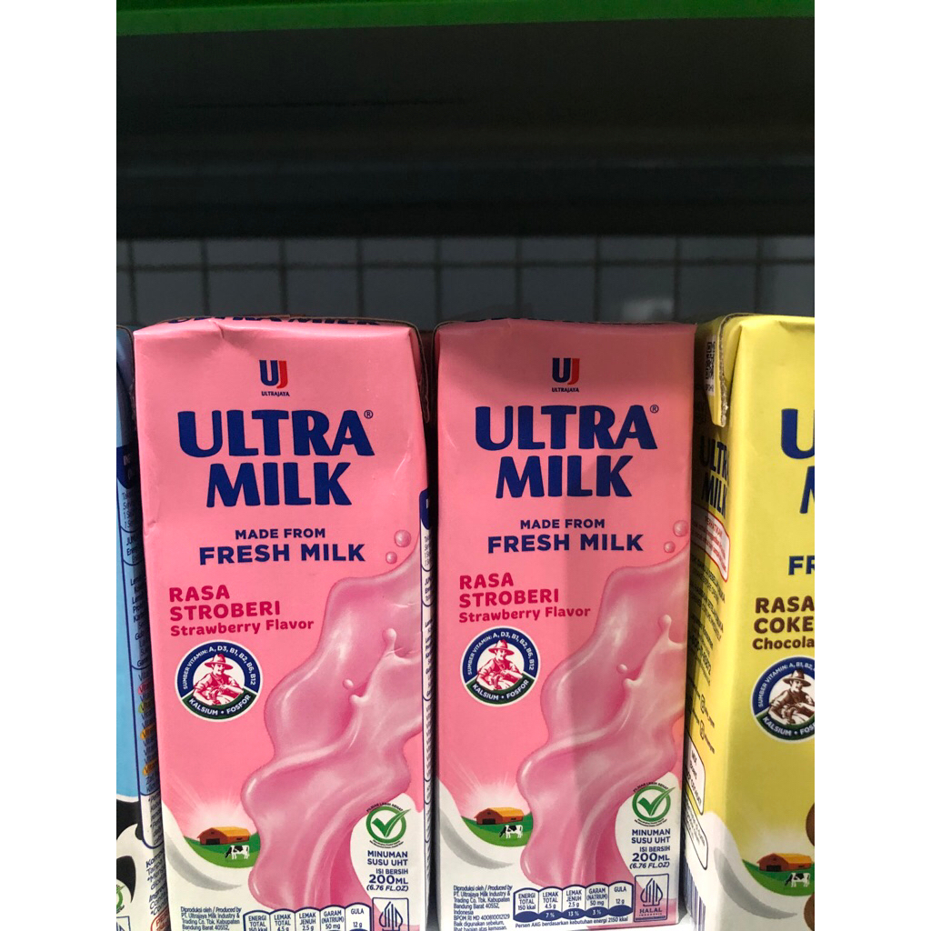 ultramilk strawberry 200ml