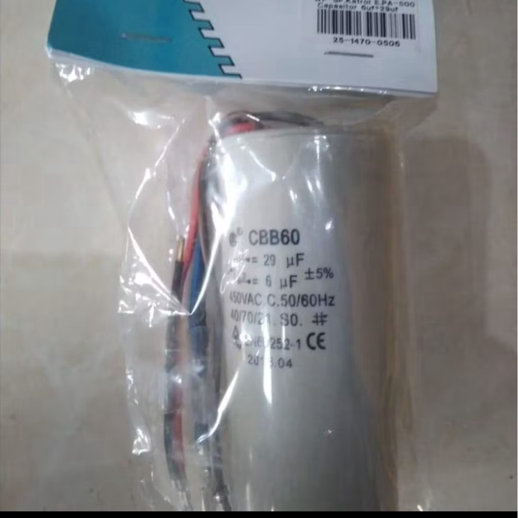 Capasitor PA500 WIPRO 29uf Electric Hoist PA 500 Kapasitor Katrol Wipro elektrik