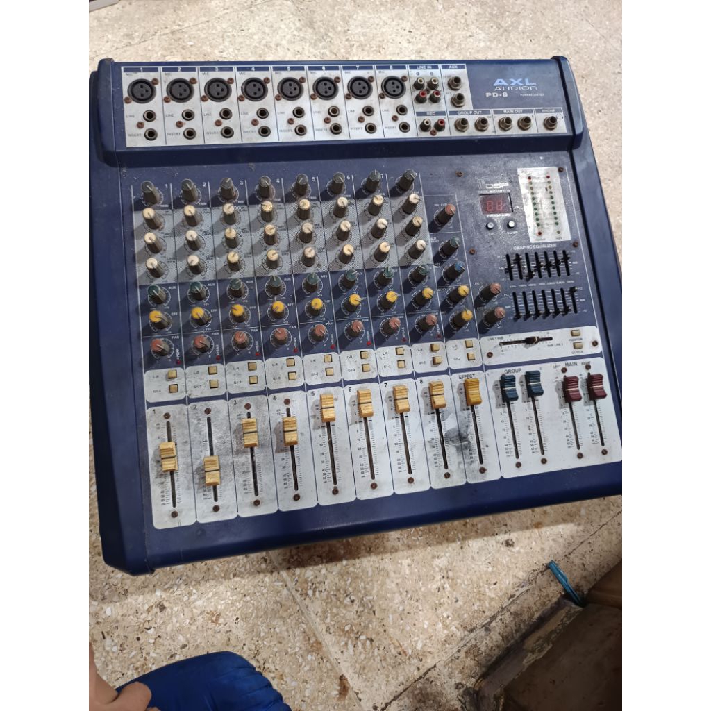 AXL audio PD-8 power mixer second