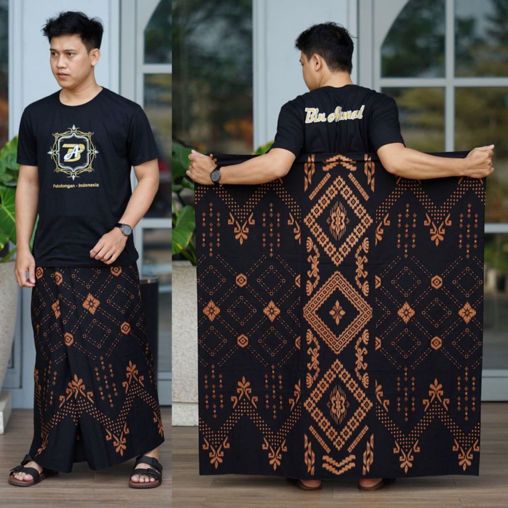 Sarung Cowok Dewasa kain katun halus dan Nyaman motif batik printing pekalongan