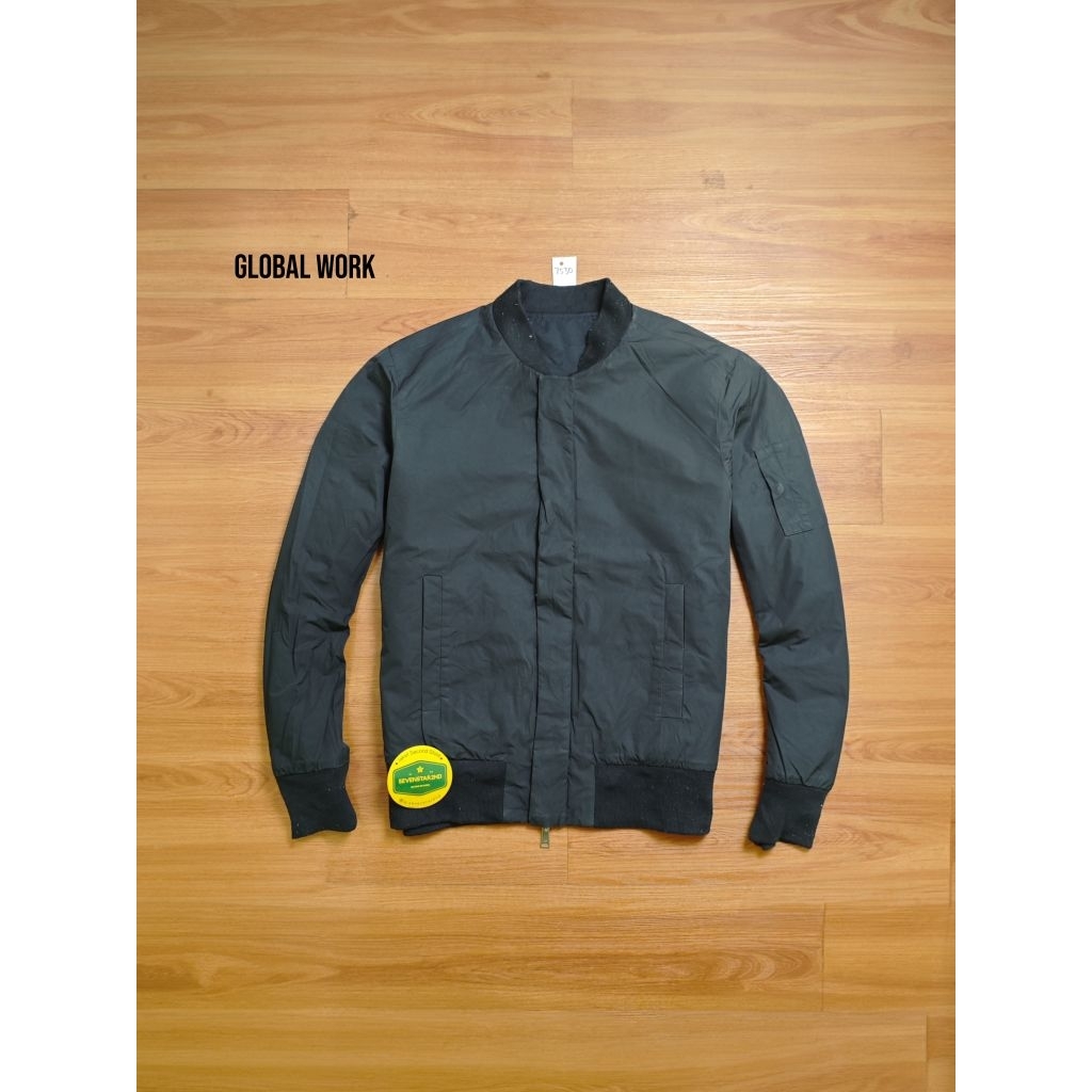 global work Casual bomber reversible jacket