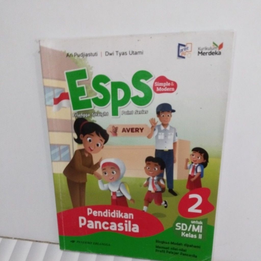 ESPS PENDIDIKAN PANCASILA SD KELAS 2 BEKAS
