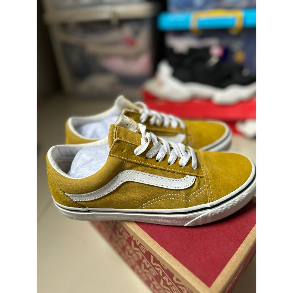 Preloved Vans Oldskool Olive