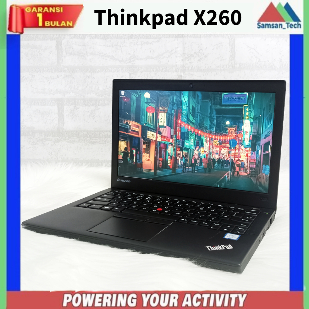 Laptop Lenovo Thinkpad X260 Intel Core i5 Gen6 Ram 16GB SSD 512GB Mulus
