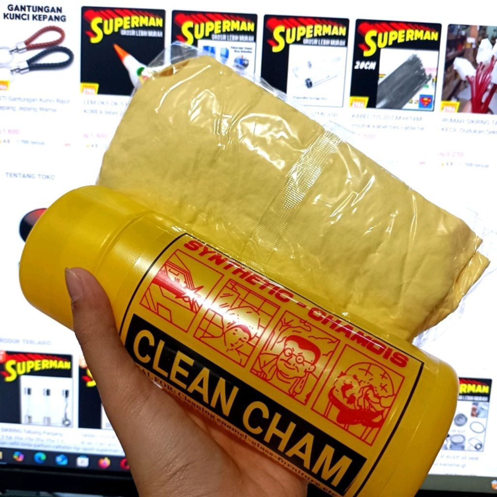 KANEBO JUMBO + BOX KOTAK 43x32 43 x 32 cm wadah