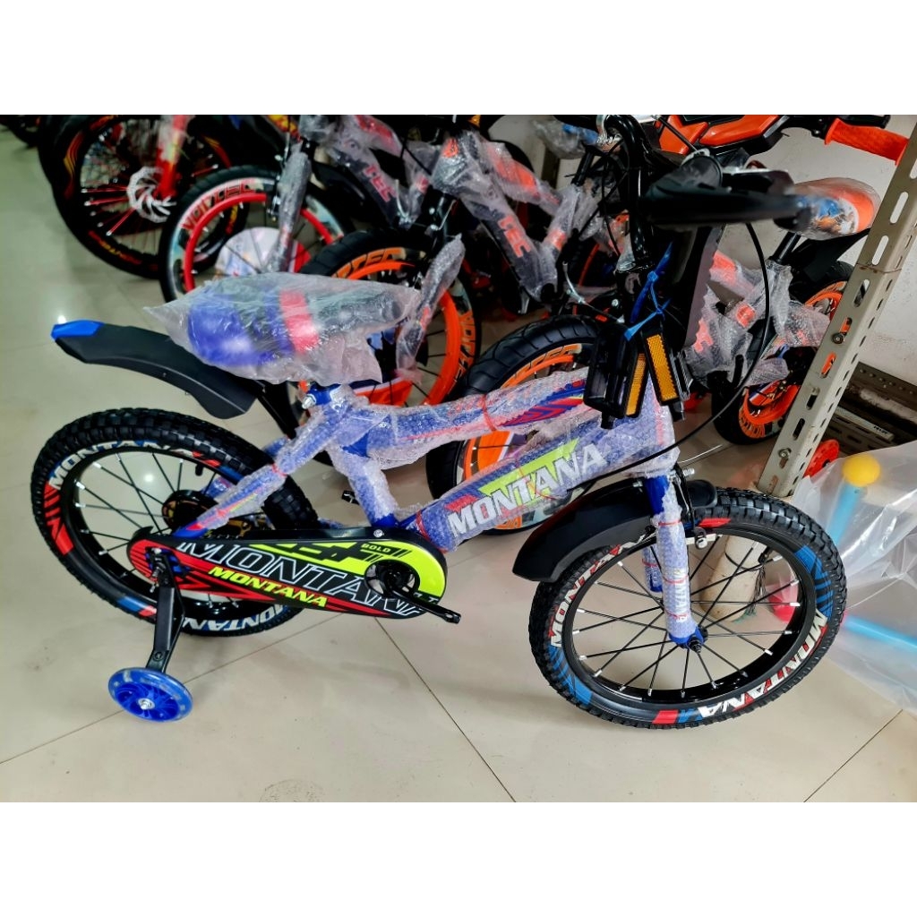 Sepeda Anak Sepeda BMX 16 Inch MONTANA ( JARI-JARI MOTOR )