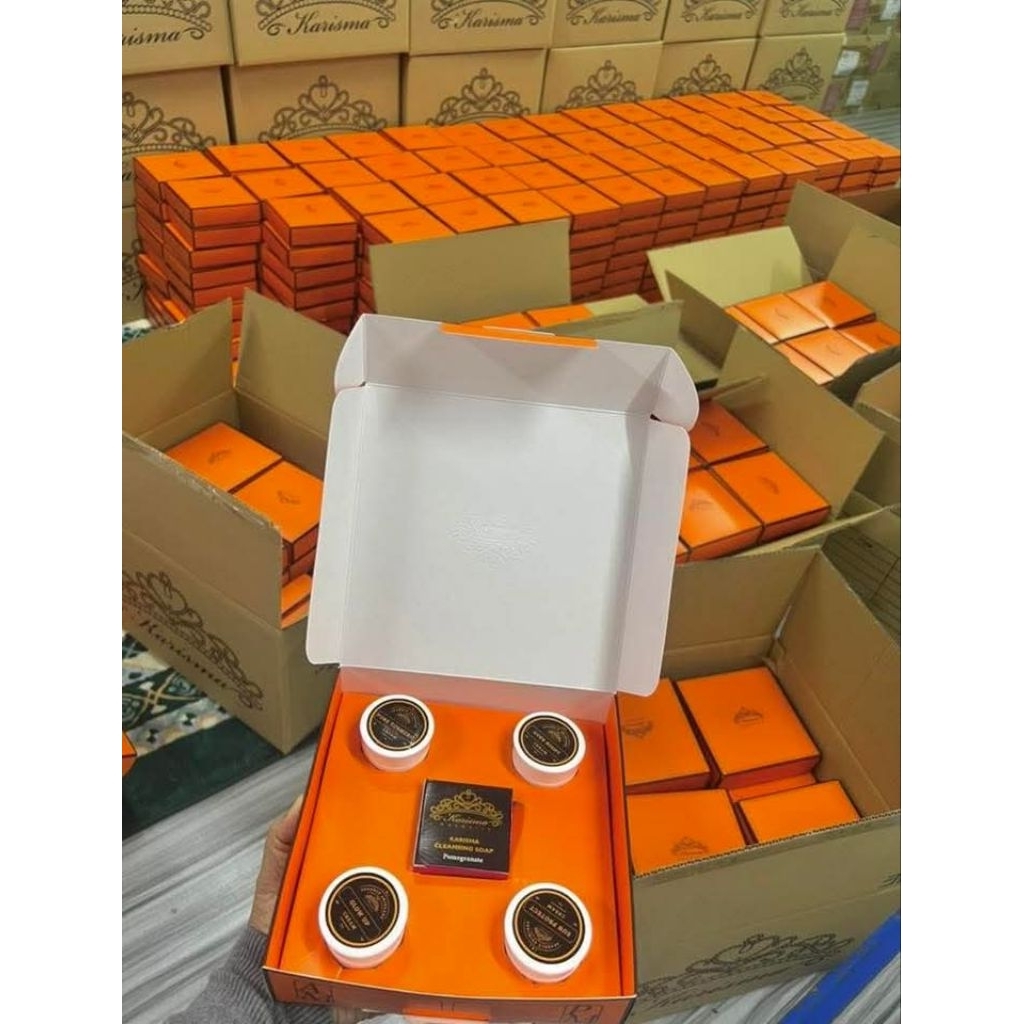 KARISMA SKINCARE MALAYSIA / KARISMA SET SABUN PINK / WAJAH NORMAL & JERAWAT