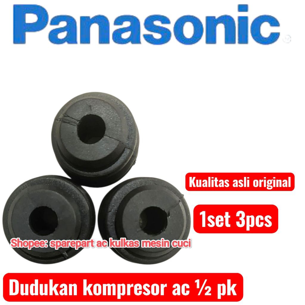 karet dudukan kompresor ac karet mounting kompresor ac 1/2 pk -1pk original