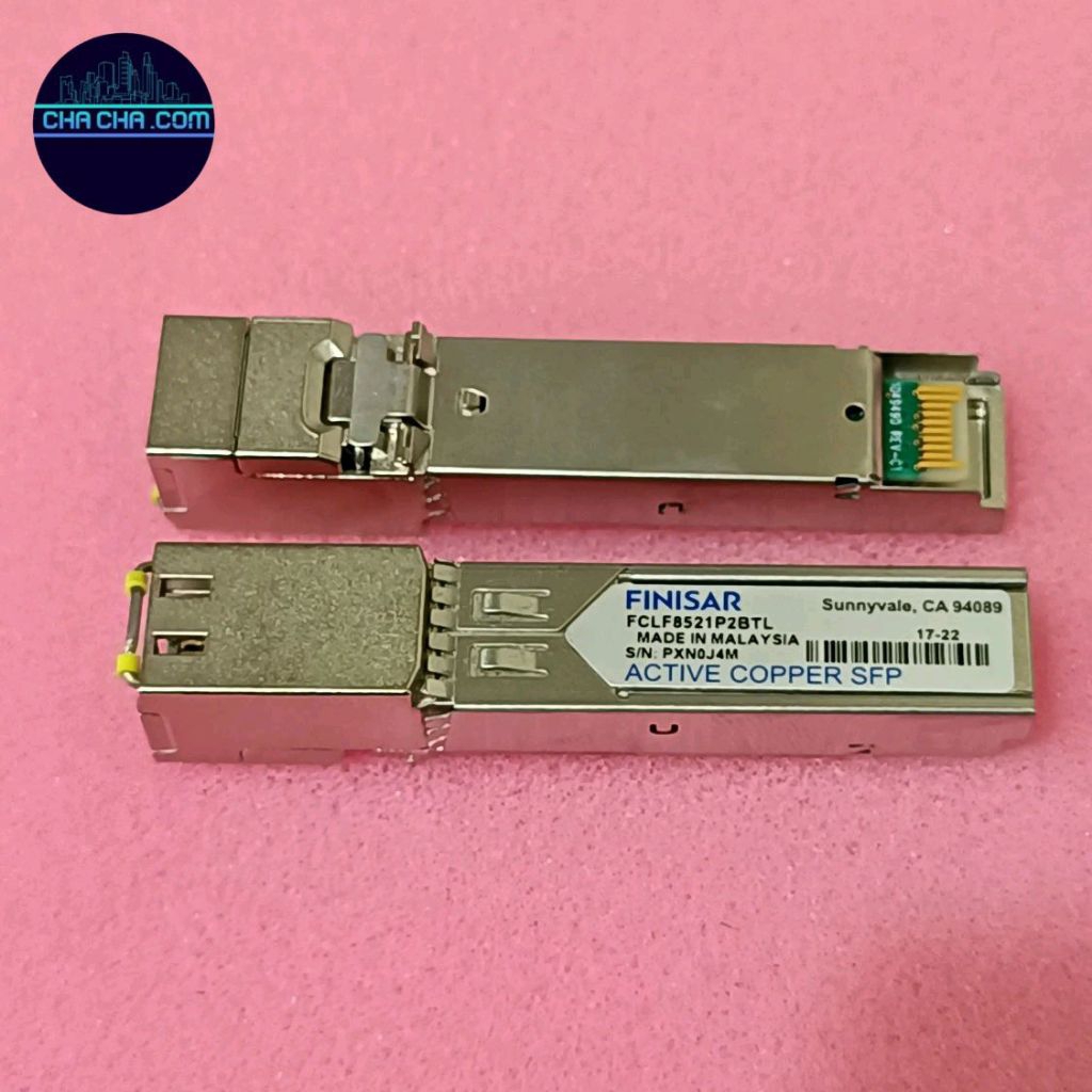 FINISAR SFP RJ45 Support Mikrotik