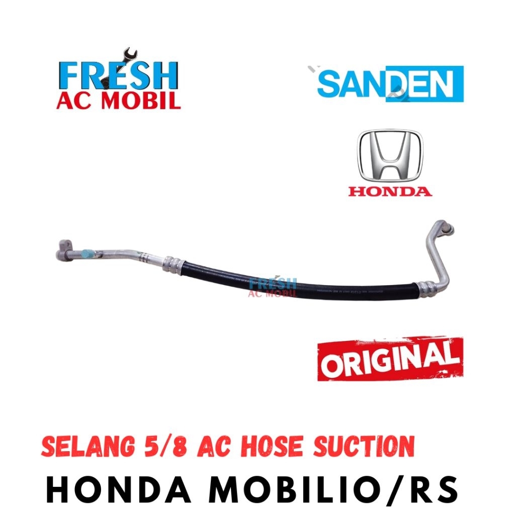Selang Pipa AC 5/8 Honda Mobilio / RS Low Original Sanden Hose Suction  Pipa AC 5/8 Honda Mobilio/RS