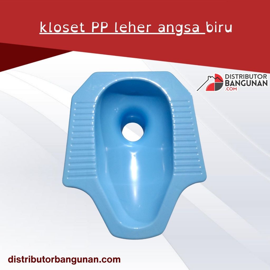 Kloset Jongkok PP Leher Angsa – Anti Bau & Tahan Bentur – Pilihan Ekonomis untuk Rumah & Proyek