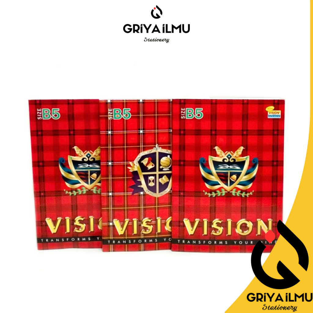 Buku Tulis VISION B5 50 Lembar (001052)
