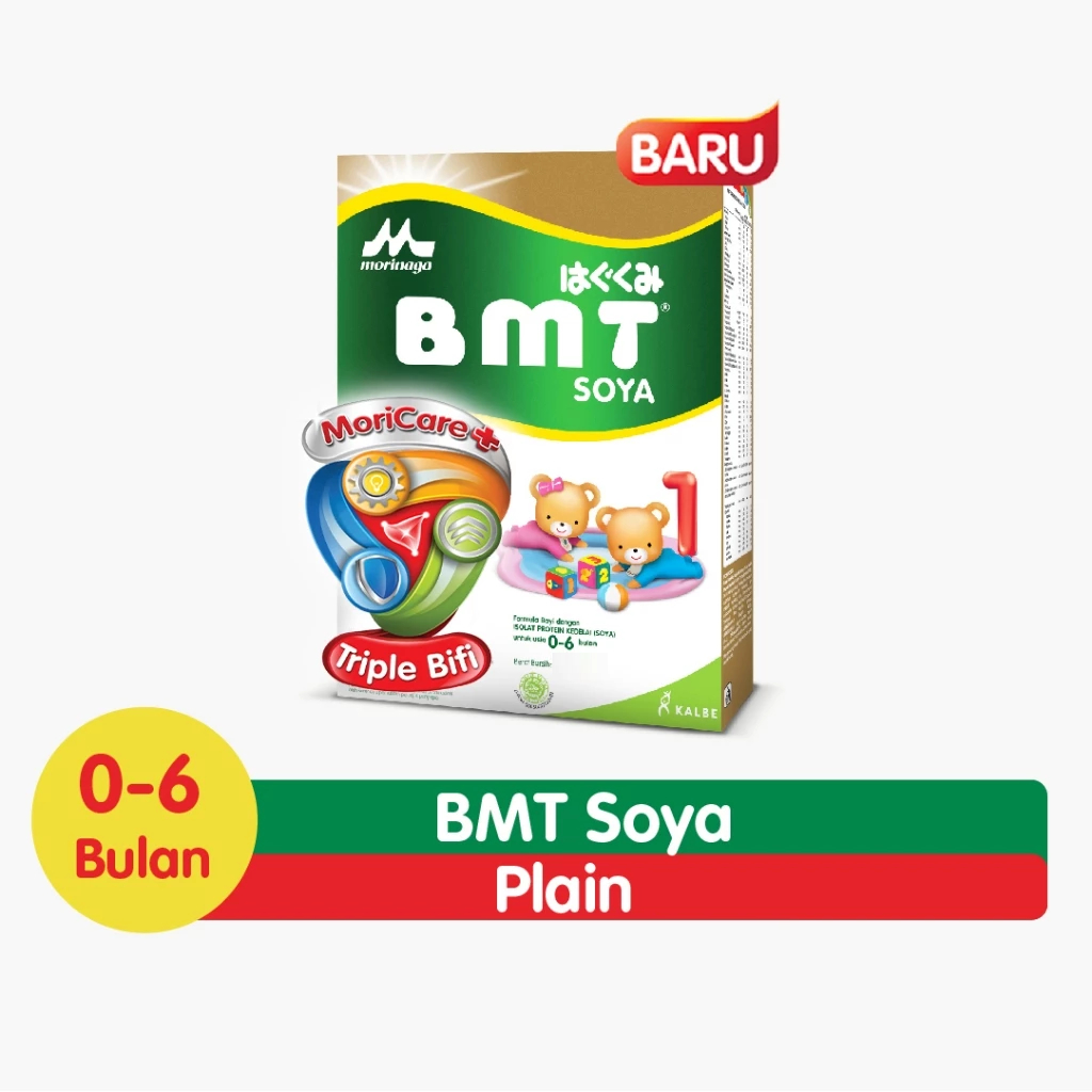 BMT Soya Morinaga - Susu Formula Isolat Protein Kedelai 0-6 Bulan (SEMARANG)