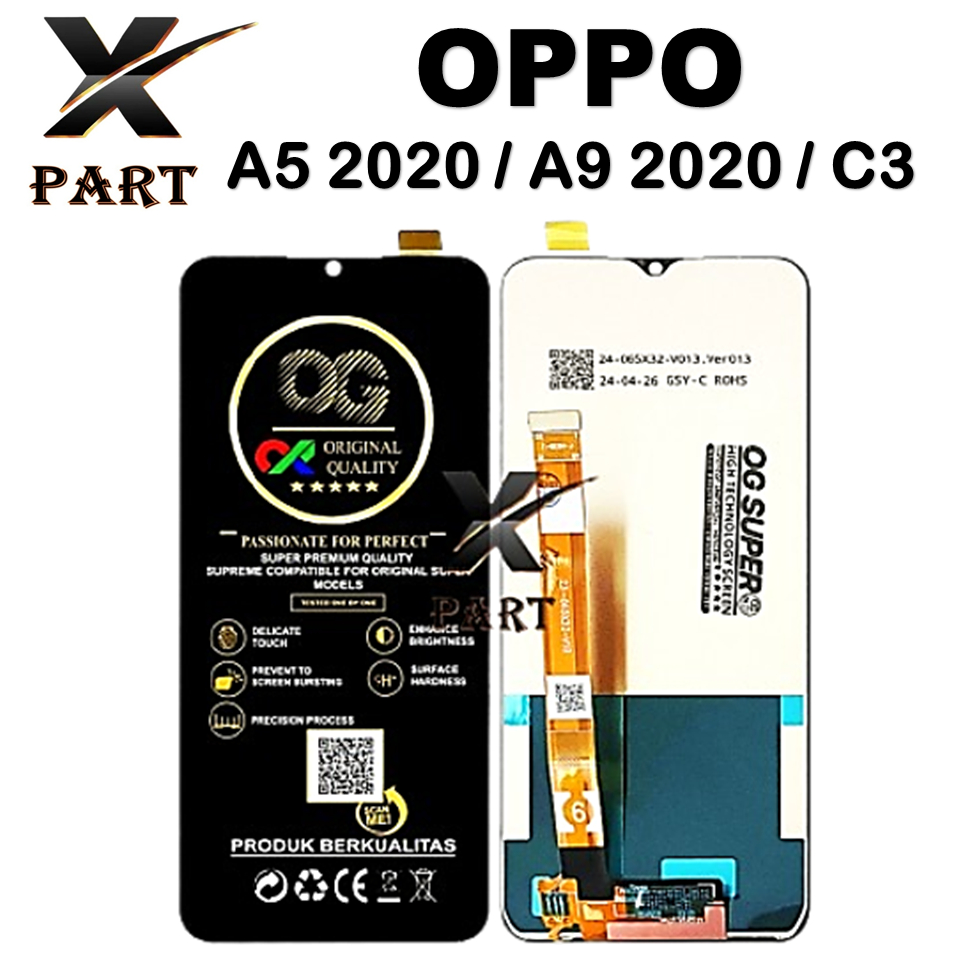 LCD OPPO A5 2020 / A9 2020 / C3 LCD FULLSET ORIGINAL 100%
