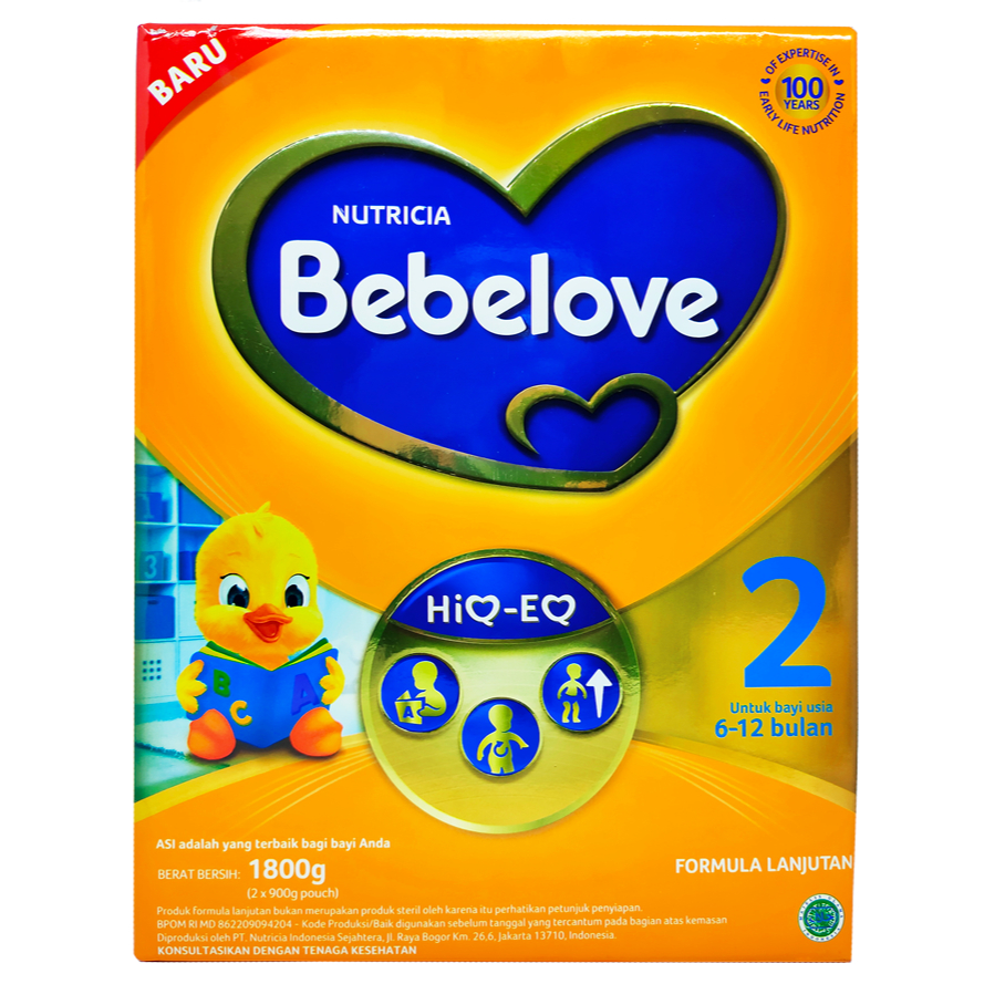

BEBELOVE 2 SUSU BAYI 6 - 12 BULAN 1800 GRAM