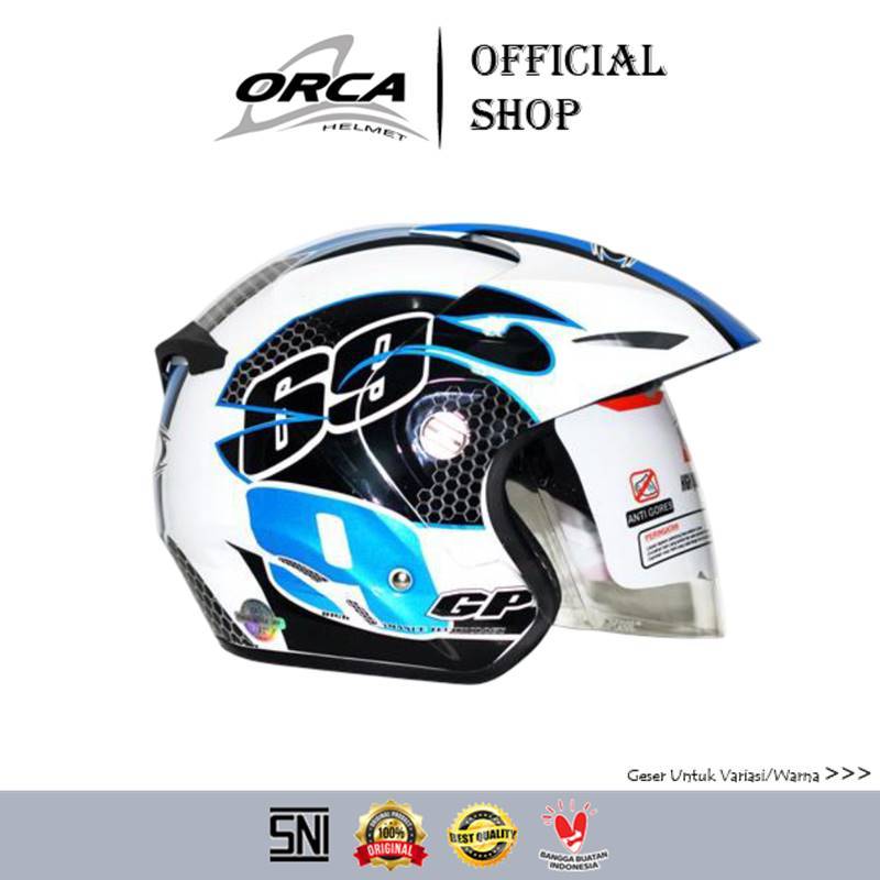 GP DIABLO 69 WHITE BLUE M,L,XL