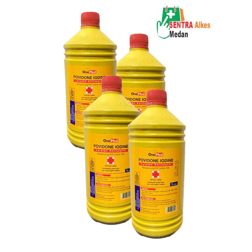 Povidone Iodine 10% 1 Liter Onemed